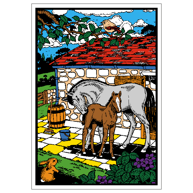 Mare with Foal image