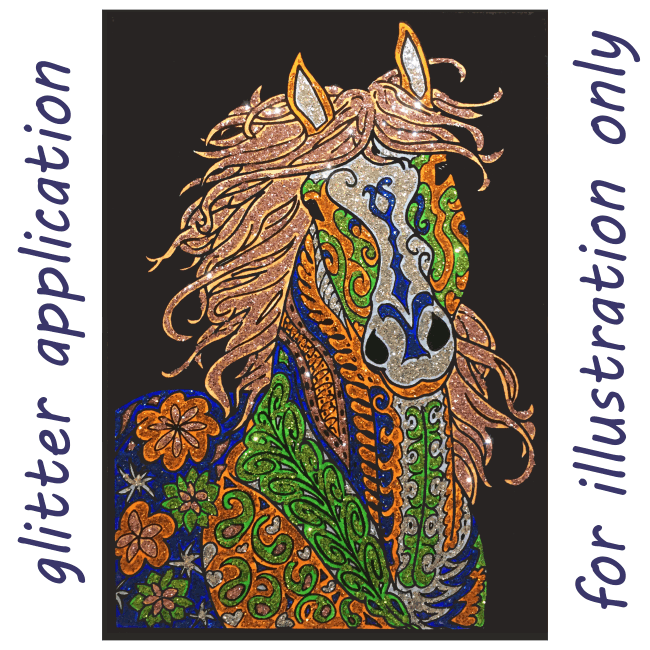 Horse Tangle image