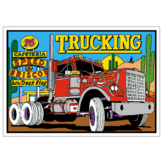 Trucking image