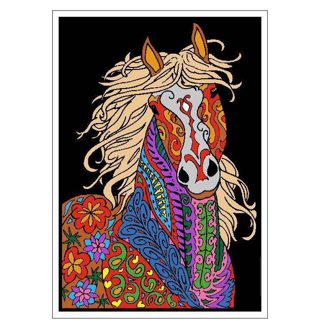 Horse Tangle image